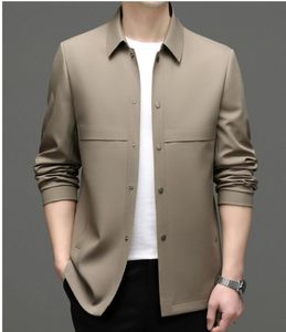 Novos polos masculinos de alta qualidade pescoço desinger oversized jaqueta de luxo único botão homem de alta qualidade blusão casual simples casacos pluz tamanho para jovens