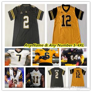 Appalachian State Mountaineers ASU College Football Jerseys Chase Brice Camerun Peoples Daetrich Harrington Nate Noel Christan Horn Dashaun