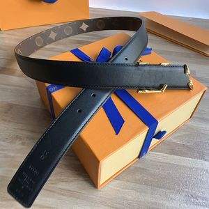 Top reversible belt designer for women Classic Gold Flower Buckle Genuine Leather Belts Cowhide Gridle Width 2cm 3cm V Pretty Cintura weote