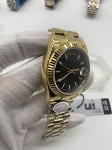 남성 시계 자동 기계식 이동 시계 904L 스틸 사파이어 41mm Watch