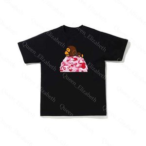 T-shirt da uomo 2023 T-shirt da donna e da uomo Baggy Fat Edition 100% cotone estivo camo traspirante multifunzionale tendenza high street T-shirt da bagno scimmia J230408