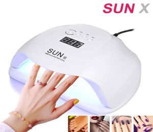 TAMAX SUN X 54W UV LAMP GEL NAIL LAMP LED Ice Lamps Nail Dryer Manicure Tool For All Curing Nail Gel Polish3680448