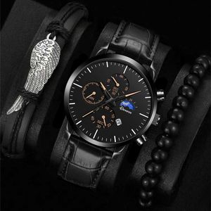 Nya herrkalender Leisure Fashion Trend Sports Belt Watch Business Quartz