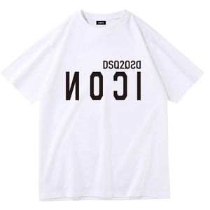 ICON Herren bedruckte Hemden T-Shirts Marke Casual Classic Fashion Persönlichkeit Trend für Simple Street Short Sleeve