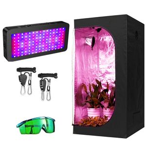 LED GROW Light Tält 4/5/6 tum fläkt Aktivt kolfilter Grow Suit för inomhushydroponics Flower Veg Sowing