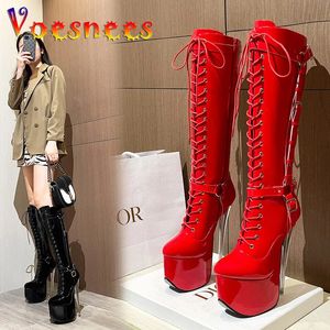 Buty odłączane długie buty rurkowe dekoracyjny opaska klamry zip stiletto buts buts wysoka platforma modele koteliki mody Buty 231108