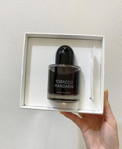 Mais novo perfume de qualidade fragrância neutra tabaco mandarim 100ml edp desodorante entrega rápida3861536