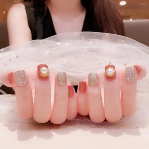 Nail Gel 8PCS Professional Glue Mini Beauty False Decoration Tips Round Bottle Arte Nails