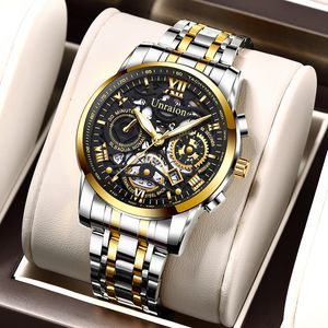 Bioceramic Planet Moon Mens Watches Full Function Quarz Chronograph Mission to Mercury Neptune 40mm nylonklockor armbandsur 2022