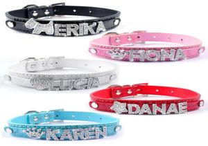 20pcs Full Colours Personalized DIY Dog Collars for Pet Customed Cheap Gatro Skin Dog Collars M S L5991592