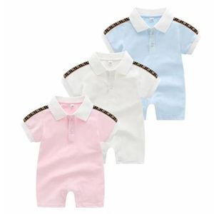 Pagliaccetti per bambini Tutina estiva per neonato Tute in cotone a maniche corte per neonato Vestiti per neonato BH98