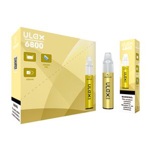 Nowy gorący randm olej ceramiczny ULAX 6800 PUMPS E EPIAROTET TYPE-CELATAMATED 10 ML PAMINY VAPE ORYGINACJA