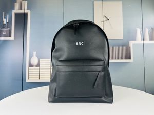 Luxo outono e inverno mochila designer de moda couro estudante saco de viagem ao ar livre mochila preta rede vermelha o mesmo tamanho recomendado 34cm