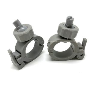 Partihandel YS Non Metal Plastic Pipe Clamp Cardan Ball Joint Flat Fan Spray Munstycke ZZ