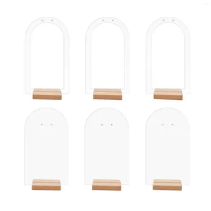 Jewelry Pouches Acrylic Earring Display Stand Organizer Multipurpose Stylish Clear Showcase For Shop Windows Store Home