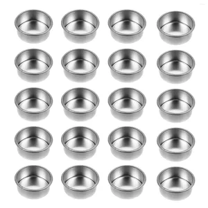 Candle Holders 20 Pcs Candlestick Empty Cup Mini Plastic Containers Metal Tea Light Case Iron Elegant Holder &