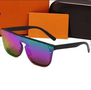 2023 Designer-Sonnenbrillen, Original-Brillen, Outdoor-Sonnenbrillen, PC-Rahmen, modische, klassische Damenspiegel für Damen und Herren, Brillen, Unisex, 18 Farben