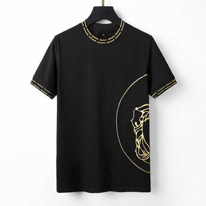 Das neue kurzärmlige Sportbekleidungsset für Herren und Damen des Luxusdesigners Herrenhemden Weiche, kurze Ärmel - Hemden Stickerei Anti-Falten-Freizeitkleidung Bekleidung T-Shirts