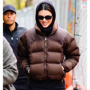 Yeni Puffer Kadınlar Kuzey Tasarımcı Yüzü Klasik Iconic2000s Kadın Kaz Down Paltas Parkas Açık Ceket Mektup Nakışla 96