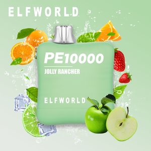 卸売I Vape充電式電子タバコELF世界PE10000パフ使い捨てベイプバーEタバコ