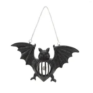 Grow Lights Halloween Simulation Bat Lanterns Flameless LED Resin Widely Used Realistic Hanging Lantern For Indoor Courtyard