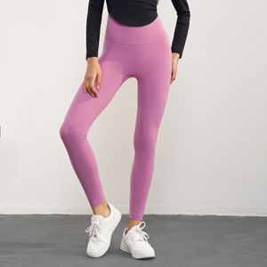 Nuls Verdickte dünne Fleece-Yogahosen Damen-Strumpfhosen mit hoher Taille, die die Hüften anheben, zeigen Beinlängen-Fitnesshosen