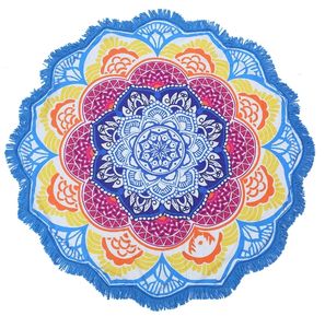 Round Beach Towel Hippie/Boho Mandala Beach Blanket /Indian Throw Bohemian Round Table Cloth Mandala Decor/Yoga Mat Meditation 408QH