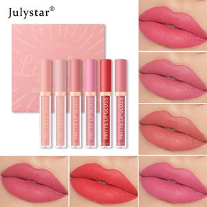 Julystar Rare Beauty Natural Lasting Non-stick Cup Tasty Lip Glaze Box Velvet Mist Matte Non-fading Lipstick Set