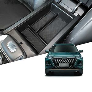 Bilarrangör Central Armrest Storage Box för Chery Tiggo 8 Pro Center Console Storage Organizer Container Tray Car Interiör Tillbehör Q231109