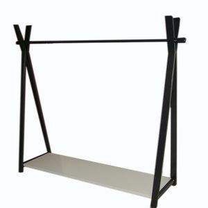 女性用衣料品店ハンガーディスプレイメンズ衣料Zhongdao Iron Art Clothing Rack Floor Display Display Children's Clothing Parallel Bar Clothing Rack