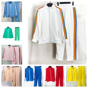 Tasarımcı Trailtsuit Erkek Kadın Hoodie Pantolon Spor Ceketleri Trailtsits Jogger Yeni Floresan Yeşil Sweatshirts Erkek ceket spor takım elbise setleri toptan 2 adet