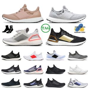 Męskie trenerzy Ultra 4.0 Sportowe buty do biegania Unltraboost Core Triple Black Dash Grey Solar Blue Tennis Shoe Ultra Boost Runners Runners Sneakers