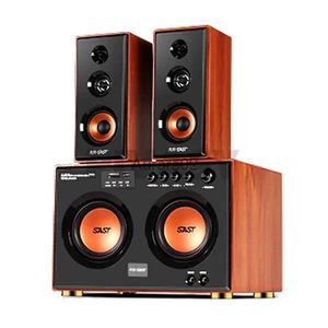 Computer Speakers Dual 5.5 Inch Bluetooth Sound Box Active Subwoofer Three-Way Speaker 2.1 Computer Speaker Home Theater Sound System Audio Set YQ231103