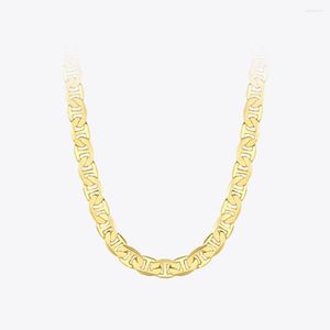 Цепи Enfashion Geometric Hollow Link Chain Ожерелья Золотое цвет Рождественское ожерель