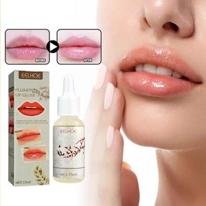 Lip Gloss 15ml Instant Volumising Lips Plumper Repairing Reduce Lasting Moisturizer Lines LipOil Care Mask Long Serum Plump Fine L6K4