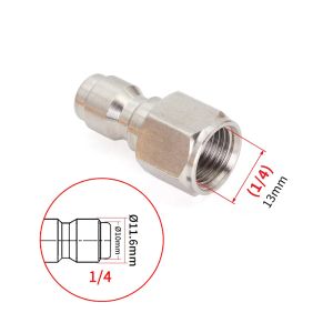 wholesale YS metal ss304 female thread to quick connector suitable for high pressure washer car wash water gun ZZ