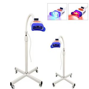 Attrezzature mobili dentali Sbiancamento dei denti LED Azzurro Rosso Sistema di accelerazione dello sbiancamento Luci di utilizzo Lampada per sbiancamento dei denti Macchina Spina USA UE