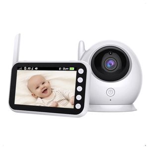 4.3-inch Video Baby Monitor with Camera and Audio Remote 2-Way Talk Infrared Night Vision 8 Lullabies