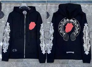 Mens Ceket Hoodies Hoodie Tasarımcı Kadın Ch Uzun Kollu Sweatshirts Nallar Kazak Sıcak Kış Zip Yukarı 2704U