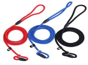 Pet Leashes Dog Nylon Rope Training Leash Slip Lead Strap Adjustable Traction Collar Animals Supplies Accessories 06130cm9178856