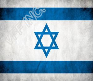 Izrael Antique DO Old Flag National Flag 3 stóp x 5 stóp Baner Poliester Latający 150 90 cm Flaga niestandardowa 4576978