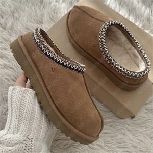 Tazz Slippers Tasman Platform Boot Australia Snow Boots Designer Women Onbons Booties Ultra Mini Mustrard Seed Chestnut Fur Slides Sheepes Sheepes Mens Womens Winter