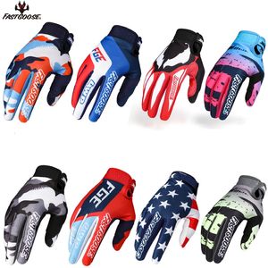 Luvas de ciclismo fastgoose motocross corrida luvas da motocicleta moto moto cross dh bicicleta enduro luvas 231109