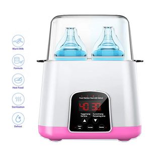 Flaskvärmare sterilisatorer# Baby Bottle Warmer Bottle Sterilizer Double Bottle Warmer Desinfektion 220V Automatisk Intelligent Thermostat Electric Warm 231109