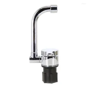 Kitchen Faucets RV 180 Up And Down Rotating Faucet Splash-Proof Sink Water Tap Boating Equipment For Bar Yacht Boathouses