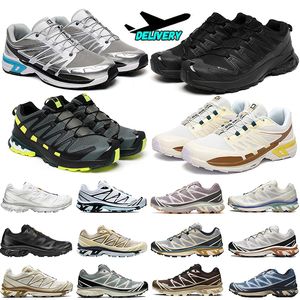 Xt6 Running Designer Shoes Unisex Sportstyle Lab Sneaker Triple White Black Stars Collide vandringssko utomhus löpare tränare sport sneakers chaussures zapatos