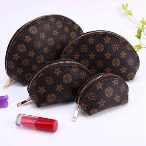 Fashion Women cosmetic bags organizer famous makeup bag travel pouch make up bag ladies cluch purses organizador toiletry bag 4pcs/se