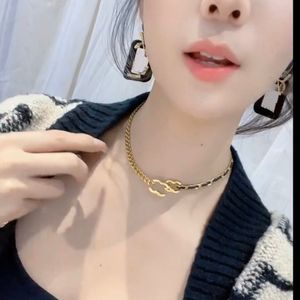 Designer Style Pendant Boutique Charm Choker Christmas Fashion Jewelry Accessories Gold Plated Sier Love Necklace