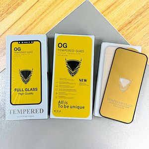 Protetor de tela para Samsung Galaxy A05S A05 A15 A25 A35 A55 A04 A14 A24 A34 A54 A03 A13 A23 A33 A53 A73 Golden Armor OG Vidro temperado Full Glue Premium Cover Film