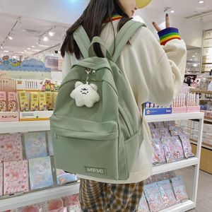 Backpack Schoolbag Female Gunior High School Korean Harajuku Ulzzang Prosta lekka modna studentka studencka